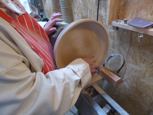 Wood turning